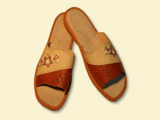 منتجات النعال الإقليمية أحذية العظام جلد طبيعي بولندا
